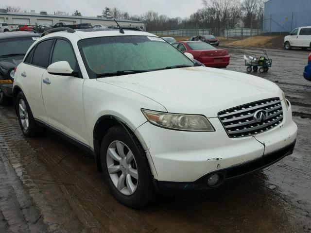 JNRAS08W74X218621 - 2004 INFINITI FX35 WHITE photo 1