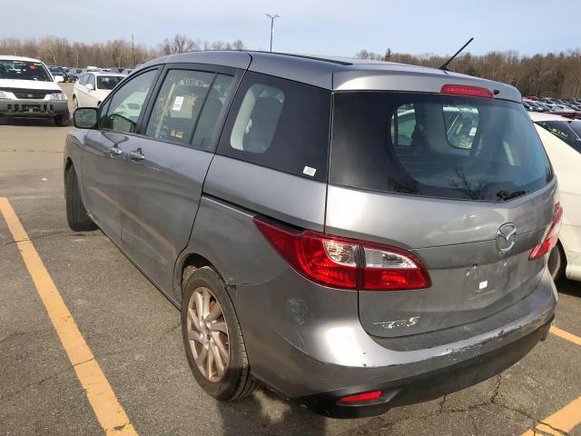 JM1CW2BL2D0147330 - 2013 MAZDA 5 SILVER photo 3