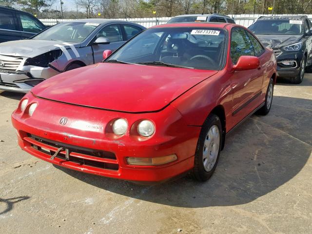 JH4DC4452SS036140 - 1995 ACURA INTEGRA LS RED photo 2