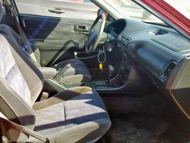 JH4DC4452SS036140 - 1995 ACURA INTEGRA LS RED photo 5