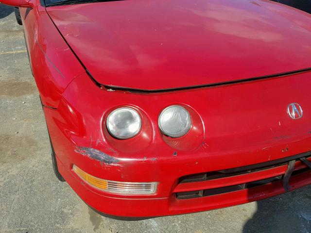 JH4DC4452SS036140 - 1995 ACURA INTEGRA LS RED photo 9