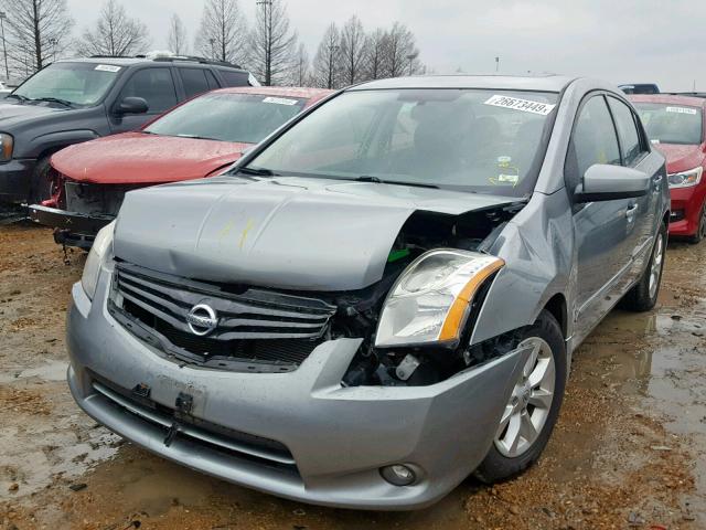 3N1AB6AP9BL703280 - 2011 NISSAN SENTRA 2.0 SILVER photo 9