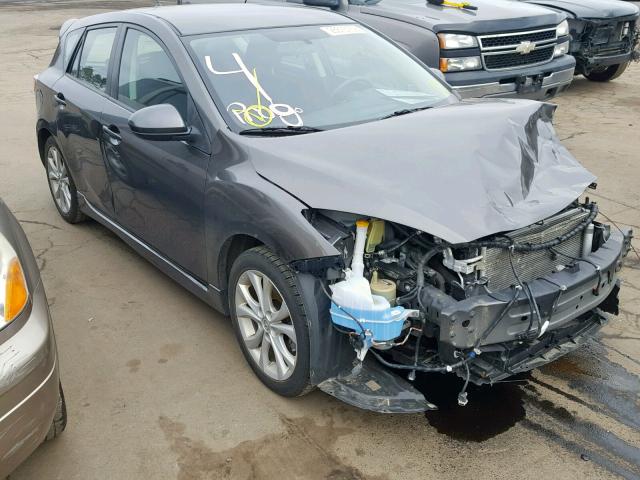 JM1BL1H64A1327933 - 2010 MAZDA 3 S GRAY photo 1