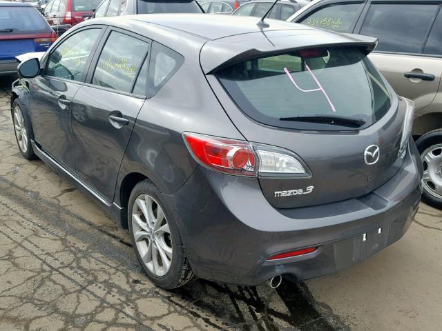 JM1BL1H64A1327933 - 2010 MAZDA 3 S GRAY photo 3