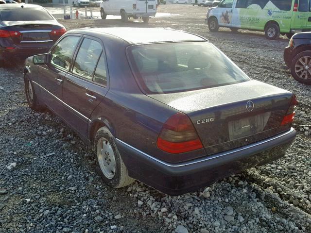 WDBHA29GXWA524625 - 1998 MERCEDES-BENZ C 280 BLUE photo 3