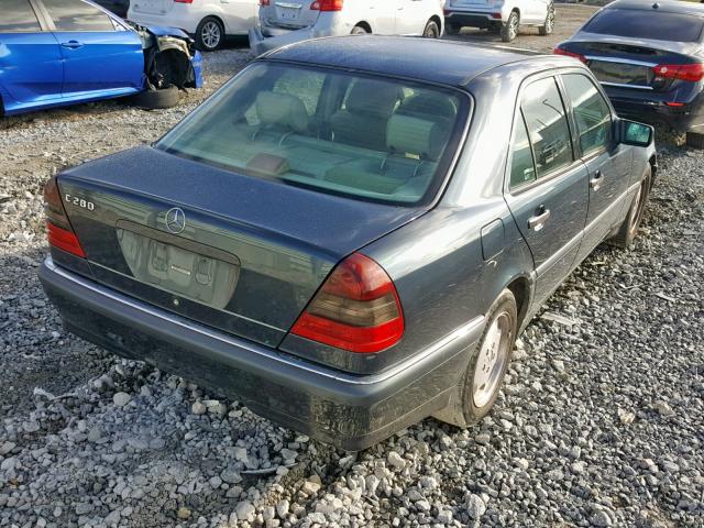 WDBHA29GXWA524625 - 1998 MERCEDES-BENZ C 280 BLUE photo 4