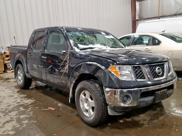 1N6AD07W85C433703 - 2005 NISSAN FRONTIER C BLACK photo 1