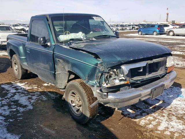 1FTYR10C5WTA64857 - 1998 FORD RANGER GREEN photo 1