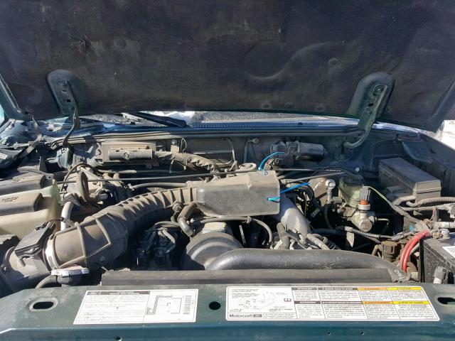 1FTYR10C5WTA64857 - 1998 FORD RANGER GREEN photo 7