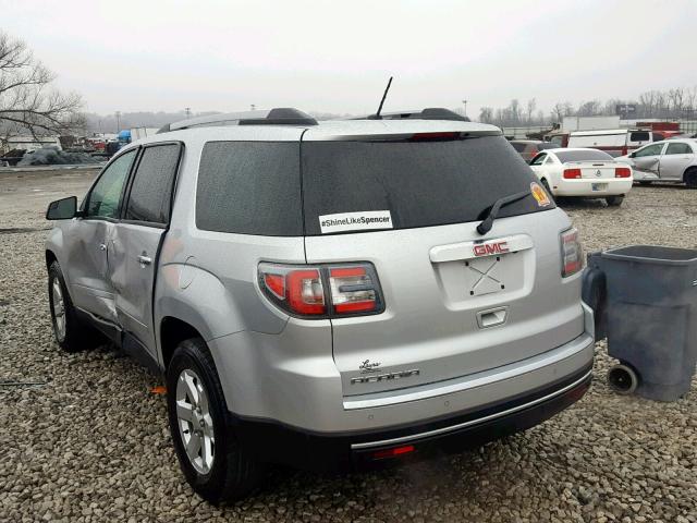 1GKKRNED4EJ193668 - 2014 GMC ACADIA SLE SILVER photo 3