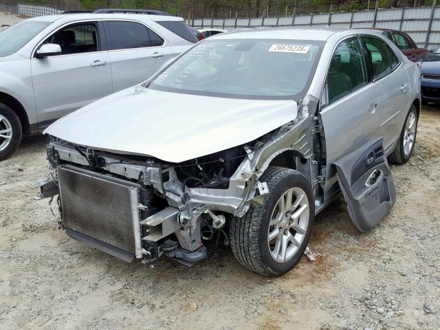 1G11C5SL6FF317764 - 2015 CHEVROLET MALIBU 1LT ვერცხლისფერი ფოტო 2