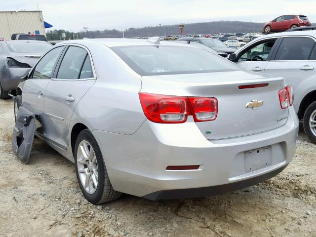 1G11C5SL6FF317764 - 2015 CHEVROLET MALIBU 1LT ვერცხლისფერი ფოტო 3