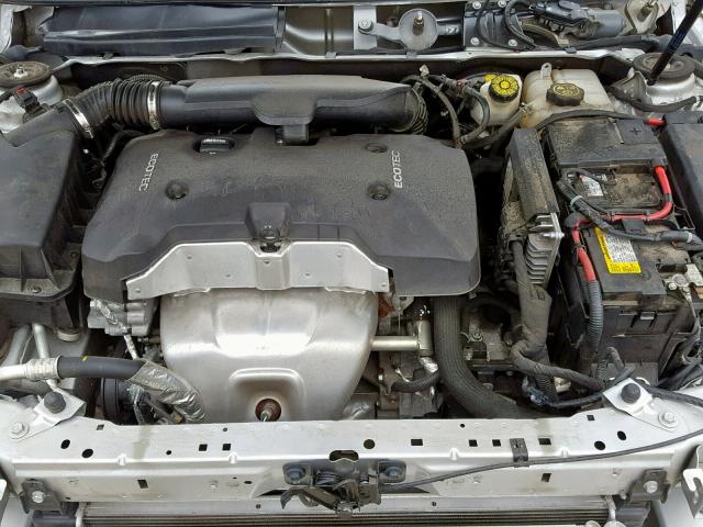 1G11C5SL6FF317764 - 2015 CHEVROLET MALIBU 1LT ვერცხლისფერი ფოტო 7