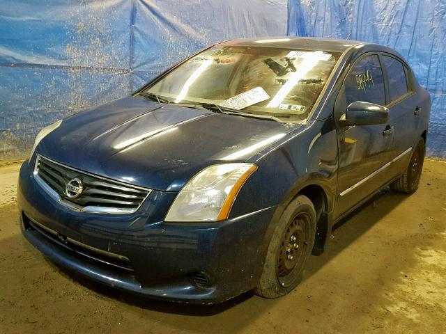 3N1AB6AP3AL620362 - 2010 NISSAN SENTRA 2.0 BLUE photo 2