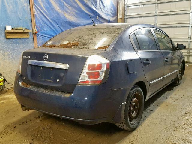 3N1AB6AP3AL620362 - 2010 NISSAN SENTRA 2.0 BLUE photo 4