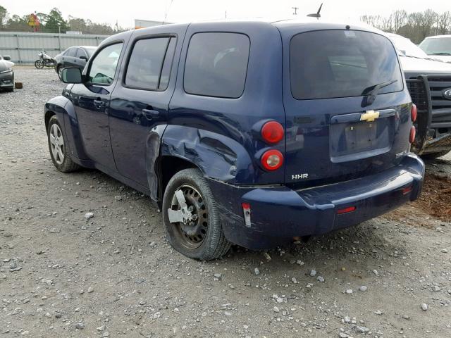 3GNCA13B19S602920 - 2009 CHEVROLET HHR LS Azul foto 3