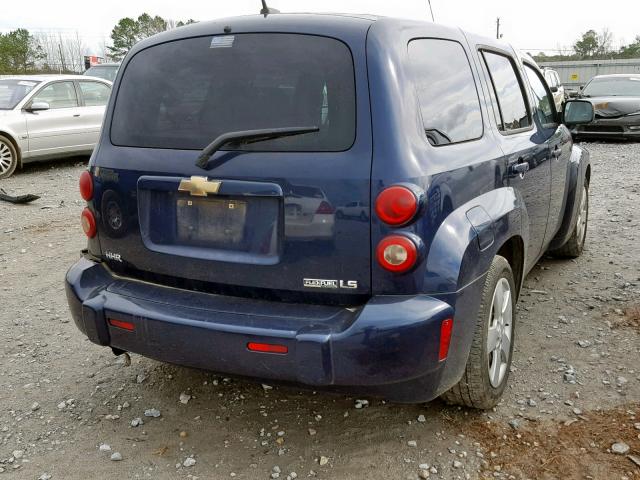 3GNCA13B19S602920 - 2009 CHEVROLET HHR LS Azul foto 4