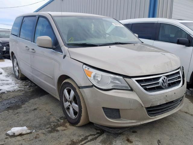 2V8HW34199R546535 - 2009 VOLKSWAGEN ROUTAN SE TAN photo 1