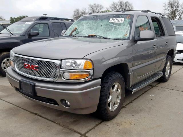 1GKEK63U15J257983 - 2005 GMC YUKON DENA BEIGE photo 2