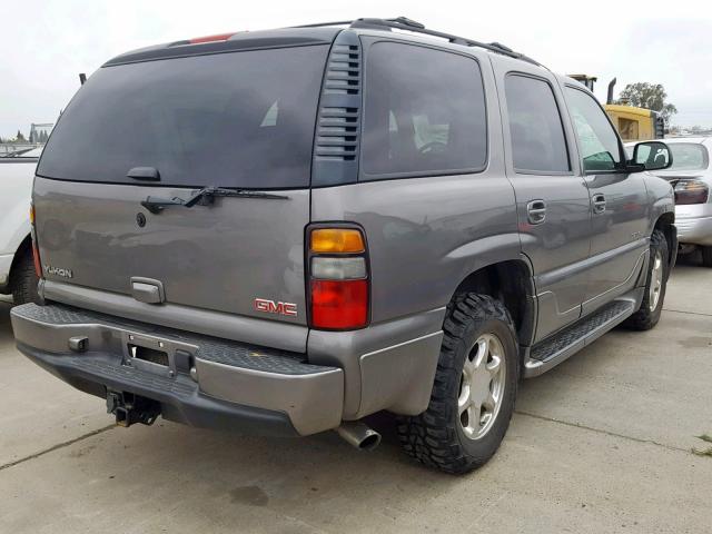 1GKEK63U15J257983 - 2005 GMC YUKON DENA BEIGE photo 4