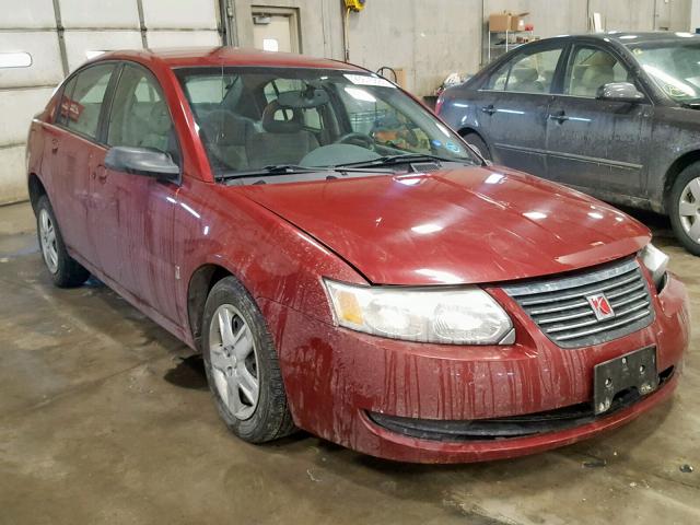 1G8AZ55F86Z123032 - 2006 SATURN ION LEVEL MAROON photo 1