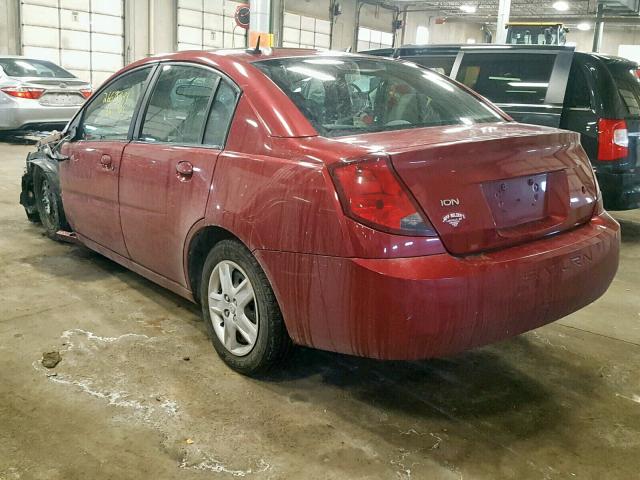 1G8AZ55F86Z123032 - 2006 SATURN ION LEVEL MAROON photo 3