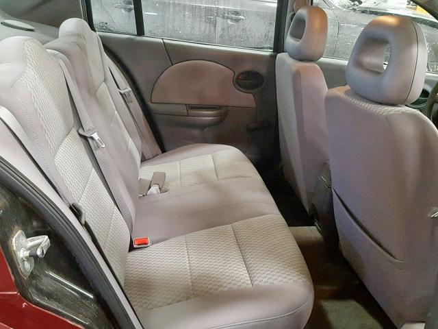 1G8AZ55F86Z123032 - 2006 SATURN ION LEVEL MAROON photo 6