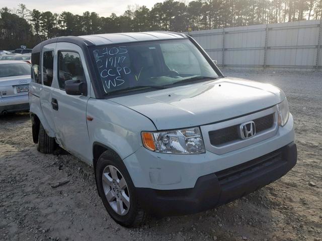 5J6YH18709L002405 - 2009 HONDA ELEMENT EX GREEN photo 1