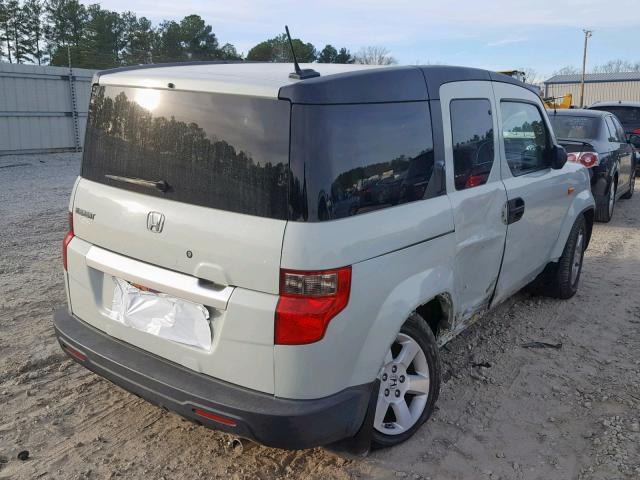 5J6YH18709L002405 - 2009 HONDA ELEMENT EX GREEN photo 4