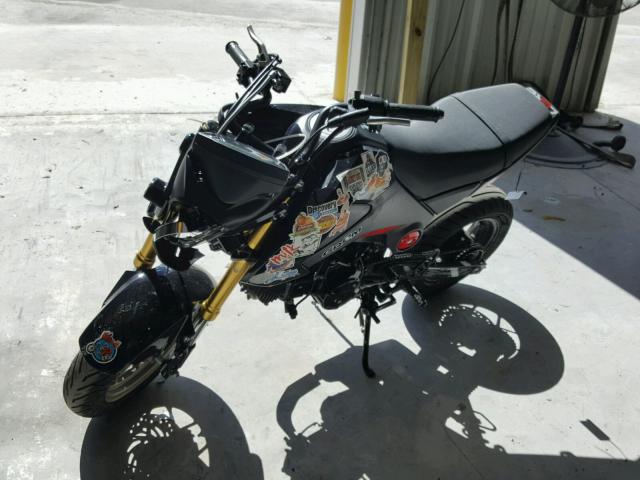 MLHJC611XF5111119 - 2015 HONDA GROM 125 BLACK photo 2