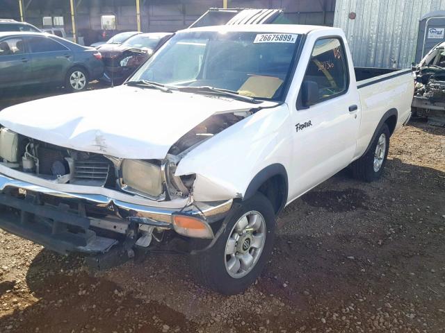 1N6DD21S2WC383526 - 1998 NISSAN FRONTIER X WHITE photo 2