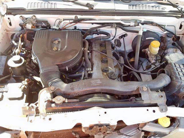 1N6DD21S2WC383526 - 1998 NISSAN FRONTIER X WHITE photo 7