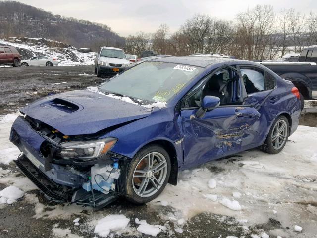 JF1VA1L69J8829666 - 2018 SUBARU WRX LIMITE BLUE photo 9