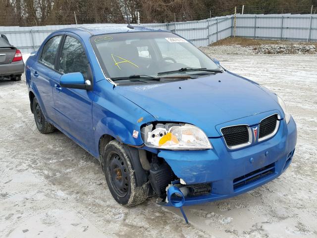 KL2TX55E89B320830 - 2009 PONTIAC G3 WAVE SE BLUE photo 1