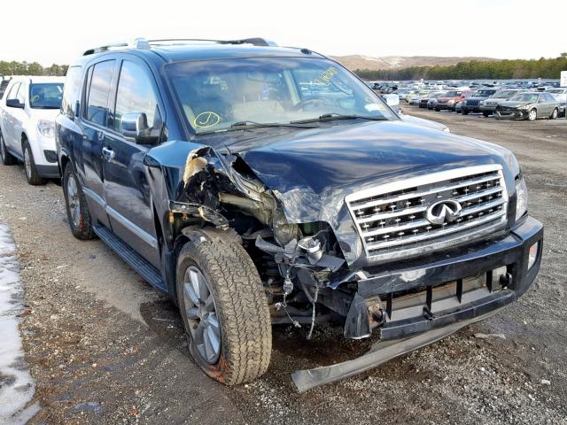 5N3AA08C88N902316 - 2008 INFINITI QX56 BLACK photo 1