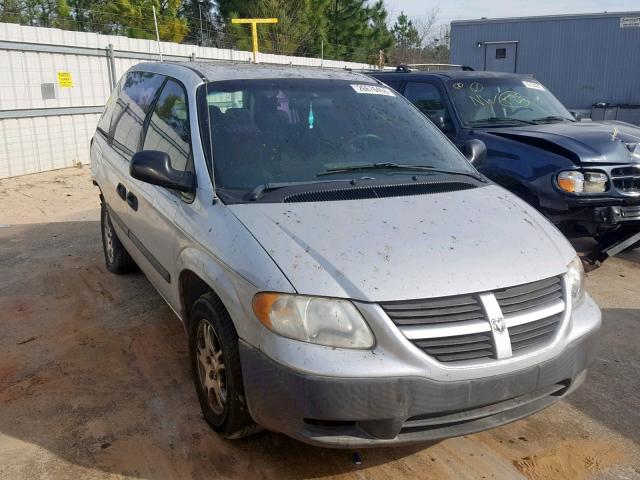 1D4GP24R75B332160 - 2005 DODGE CARAVAN SE GRAY photo 1