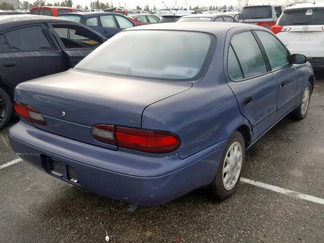 1Y1SK5361PZ072911 - 1993 GEO PRIZM BASE BLUE photo 4