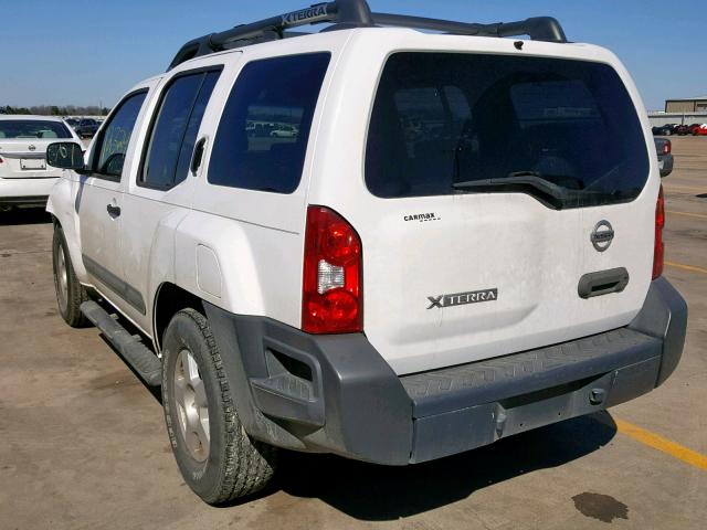 5N1AN08U87C514339 - 2007 NISSAN XTERRA OFF WHITE photo 3