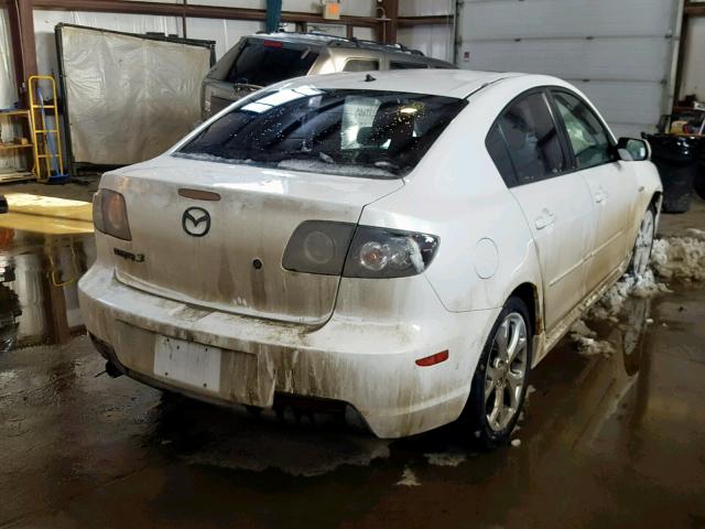 JM1BK323171737434 - 2007 MAZDA 3 S WHITE photo 4