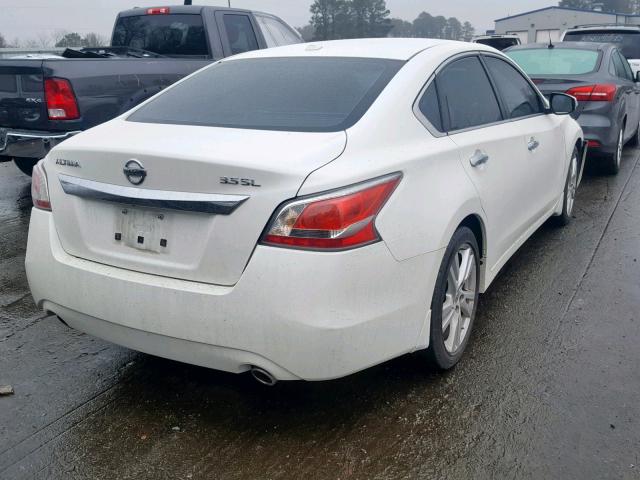 1N4BL3AP6FC141486 - 2015 NISSAN ALTIMA 3.5 WHITE photo 4