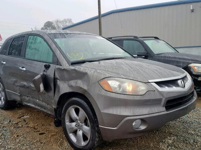 5J8TB18597A021819 - 2007 ACURA RDX TECHNO GRAY photo 9