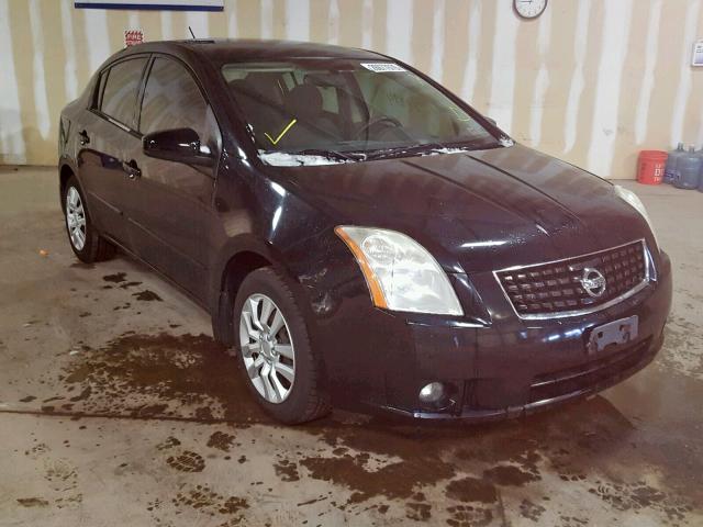 3N1AB61EX8L656655 - 2008 NISSAN SENTRA 2.0 BLACK photo 1