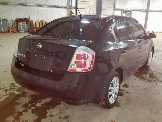 3N1AB61EX8L656655 - 2008 NISSAN SENTRA 2.0 BLACK photo 4