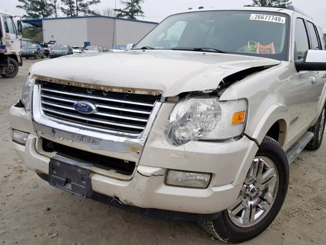 1FMEU65896UB00218 - 2006 FORD EXPLORER L WHITE photo 9