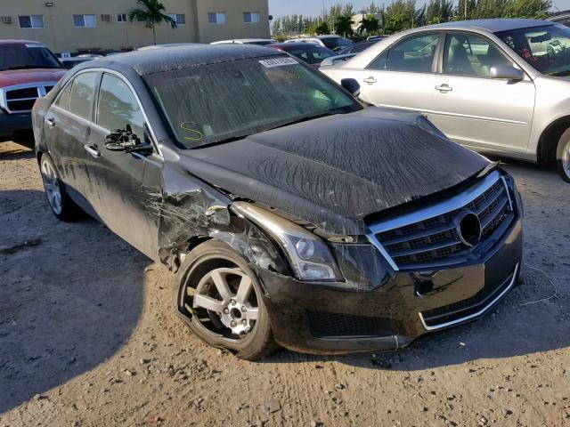 1G6AA5RA2D0123589 - 2013 CADILLAC ATS BLACK photo 1