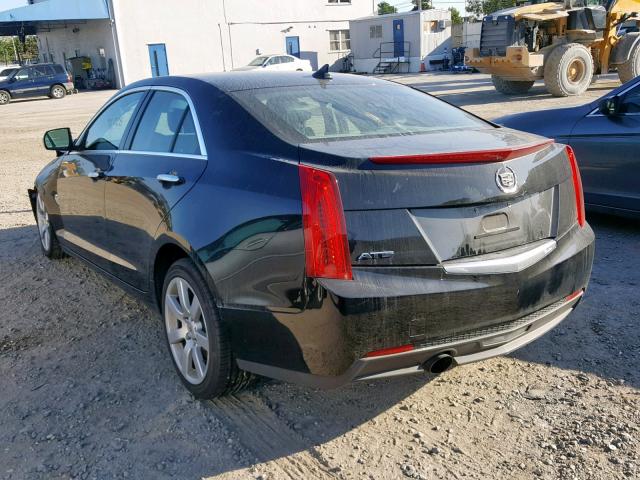 1G6AA5RA2D0123589 - 2013 CADILLAC ATS BLACK photo 3