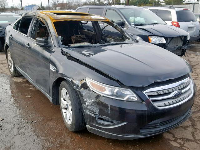 1FAHP2EW5AG131592 - 2010 FORD TAURUS SEL BLACK photo 1