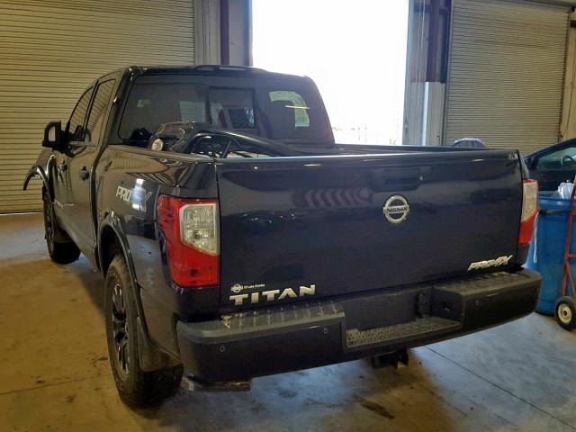 1N6AA1E52JN527468 - 2018 NISSAN TITAN SV BLACK photo 3