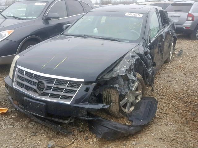 1G6DW67V880118350 - 2008 CADILLAC STS BLACK photo 2