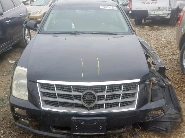 1G6DW67V880118350 - 2008 CADILLAC STS BLACK photo 7